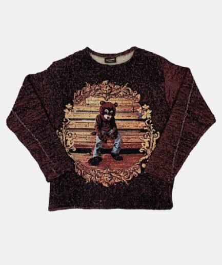 Dropout Woven Tapestry Sweater