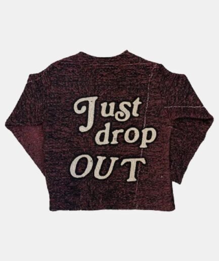 Dropout Woven Tapestry Sweater