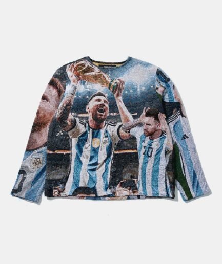Messi Argentina Tapestry Sweater